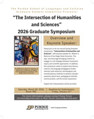 Graduate Symposium Flyer